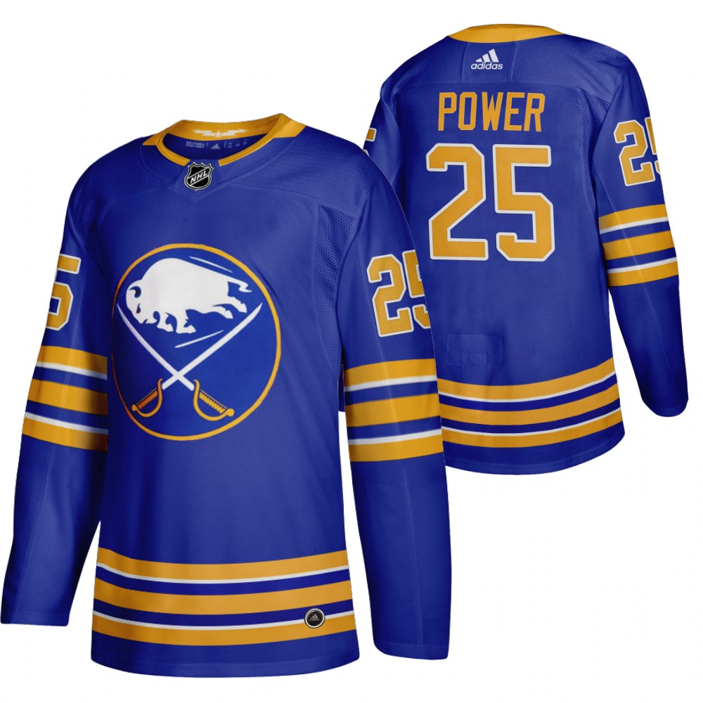 2021 NHL Draft First Pick Sabres Owen Power Royal Authentic Jersey