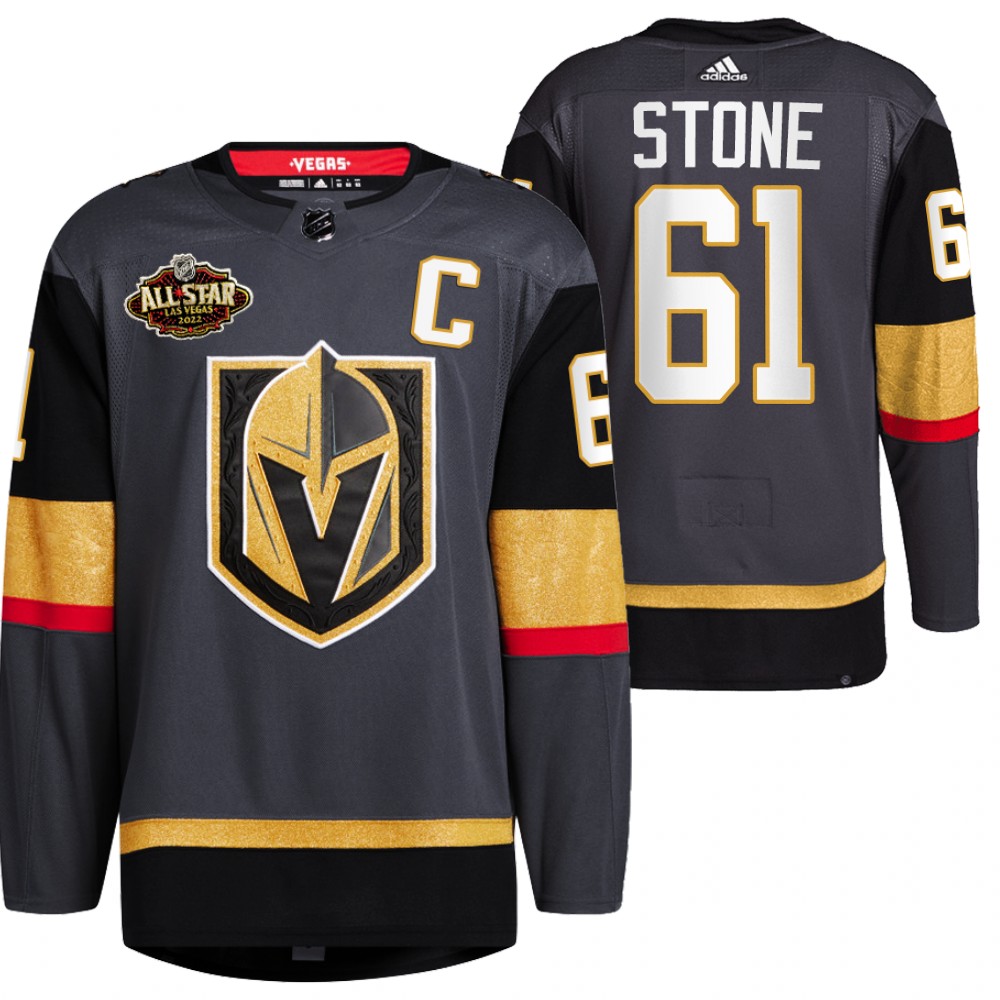 2022 All-Star Vegas Golden Knights Mark Stone Black Alternate Primegreen Jersey