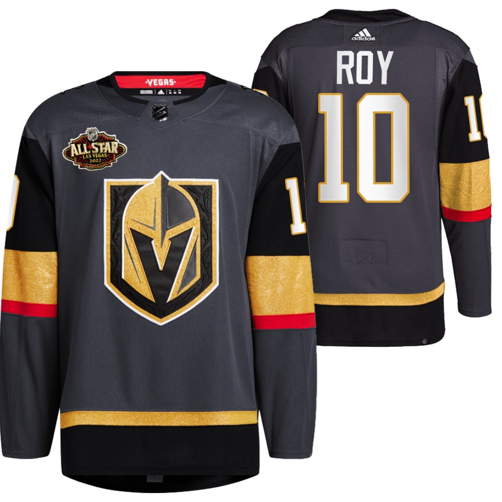 2022 All-Star Vegas Golden Knights Nicolas Roy Black Alternate Primegreen Jersey