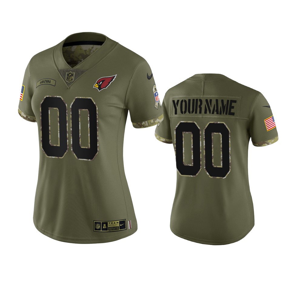 2022 Salute To Service Cardinals Custom Limited Jersey