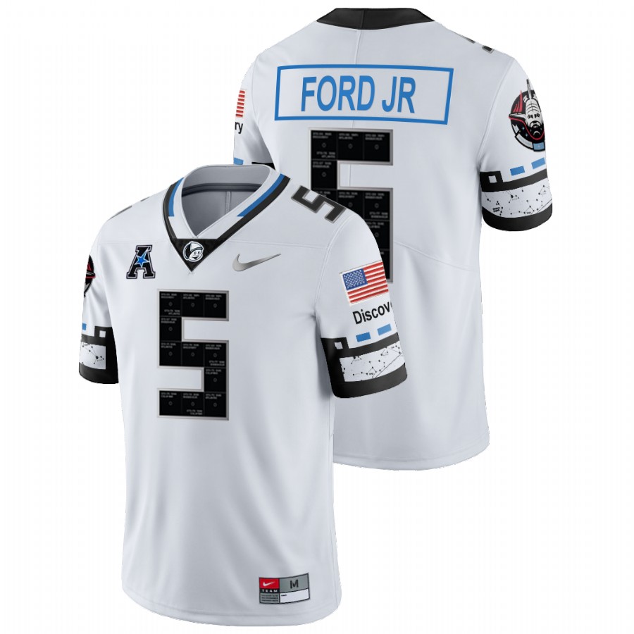 2022 ucf knights troy ford jr white special game college football jersey