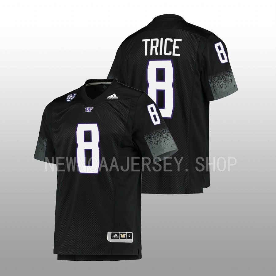 2022 washington huskies bralen trice black football team premier men jersey