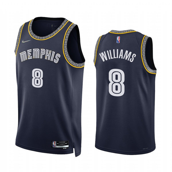Memphis Grizzlies Ziaire Williams 2021-22 NBA75TH City Edition Jersey #8