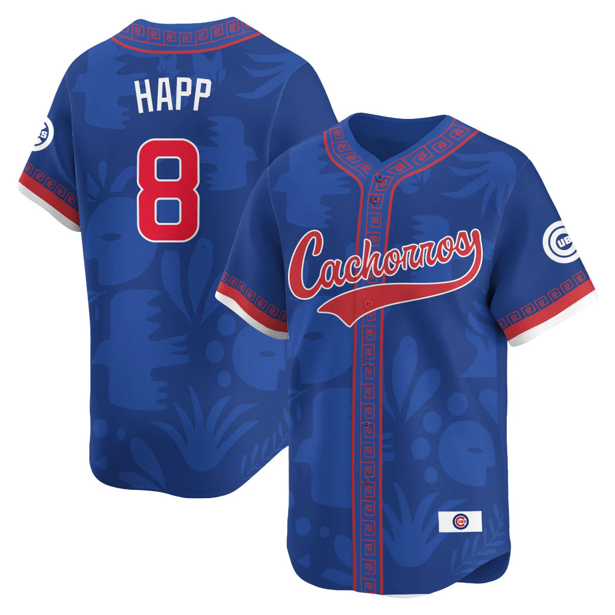 2025 Chicago Cubs Hispanic and Latino Heritage Month Jersey #8 IAN HAPP.webp