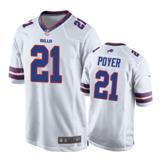 21 white jordan poyer jersey