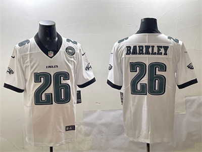 26 barkley with patch  jerseys white2