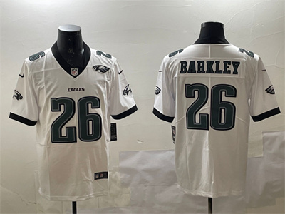 26 barkley with patch  jerseys white3