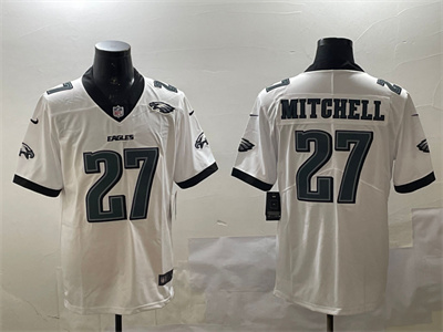 27 mitchell with patch  jerseys white4