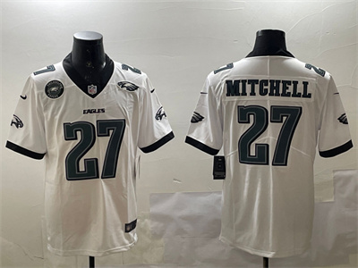 27 mitchell with patch  jerseys white5