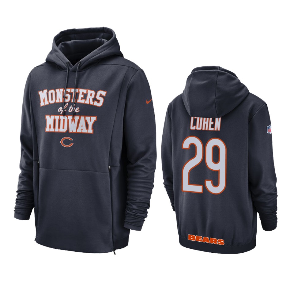 29 tarik cohen sideline lockup hoodie