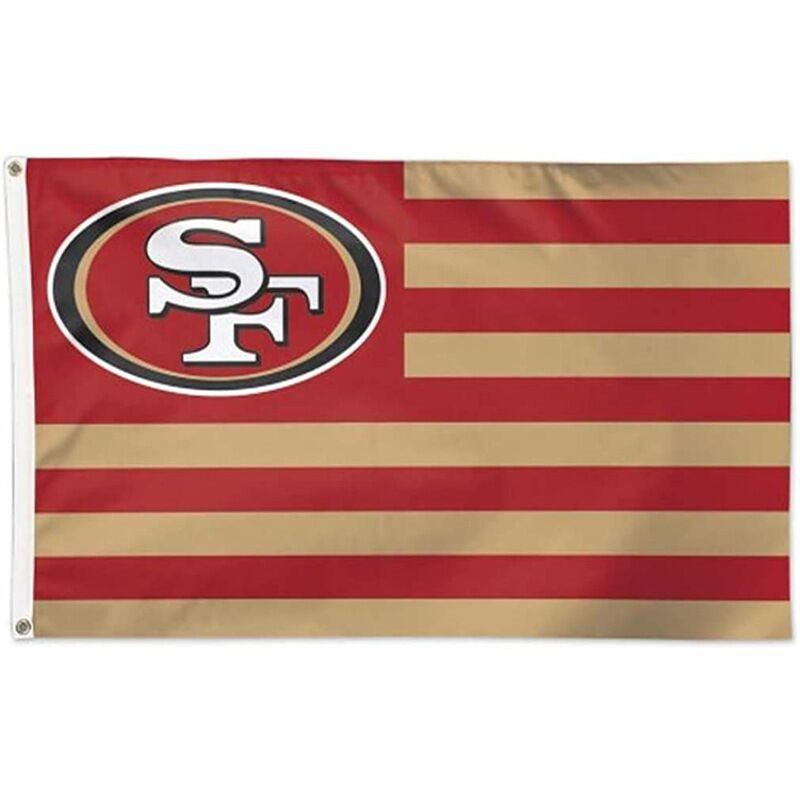 49ers Flag Red Size 3X5Ft (2)