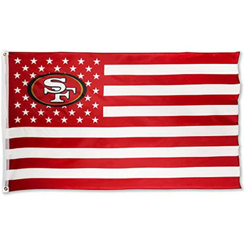 49ers Flag Red Size 3X5Ft (3)