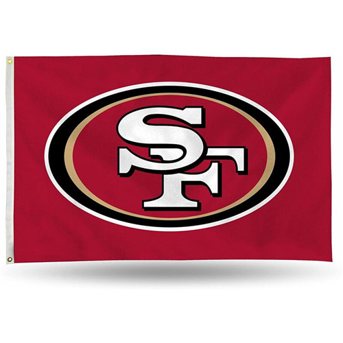49ers Flag Red Size 3X5Ft