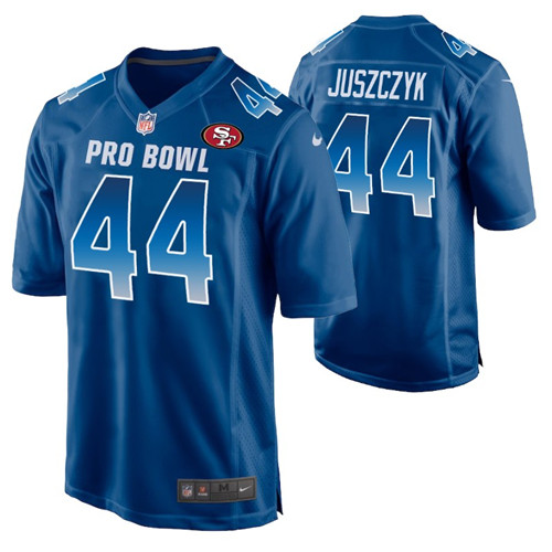 49ers kyle juszczyk 2019 pro bowl jersey stitched