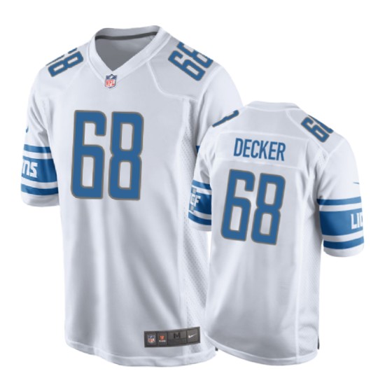 68 white taylor decker jersey