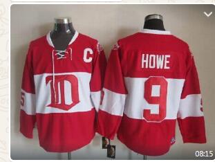 9 HOWE JERSEY