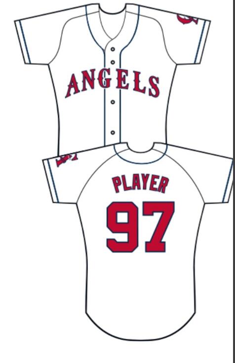 ANGELS BASEBALL JERSEY