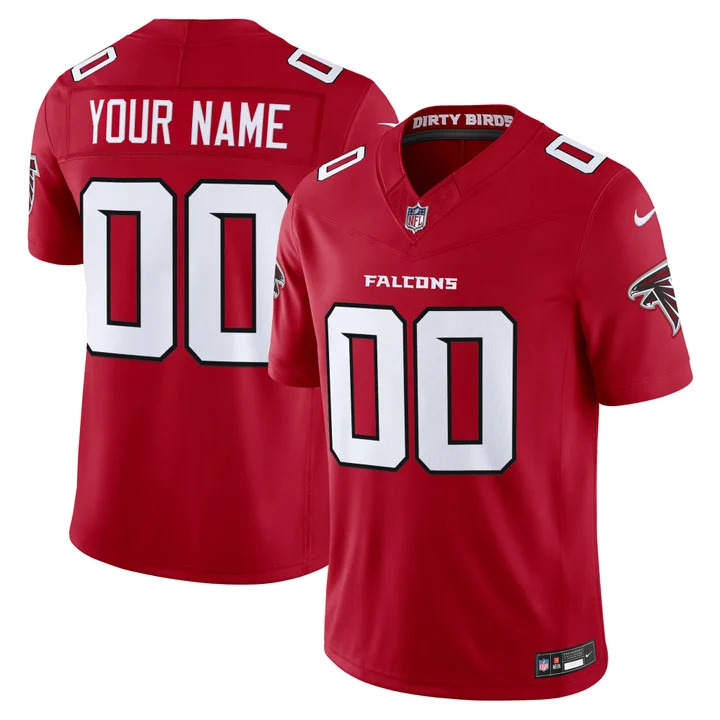 ATLANTA FALCONS 2026 VAPOR LIMITED CUSTOM JERSEY RED