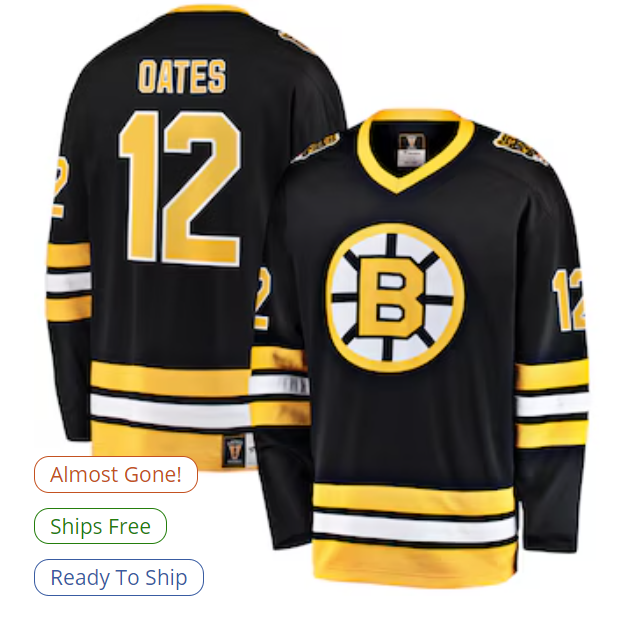 Adam Oates Boston Bruins Fanatics Premier Breakaway Retired Player Jersey - Black