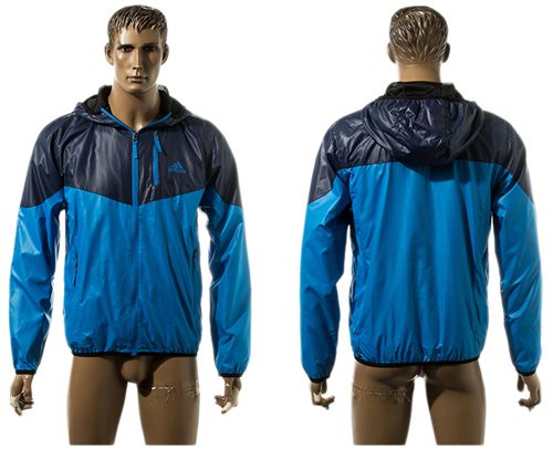 Addidas Soccer Jackets Blue