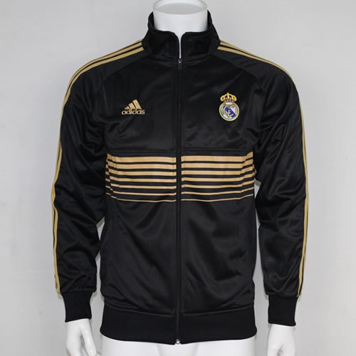 Adidas 11-12 Real Madrid Soccer Jacket Black