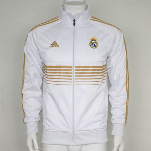 Adidas 11-12 Real Madrid Soccer Jacket White