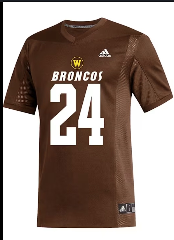 Adidas Mens BROWN Western Michigan Broncos Replica Jersey