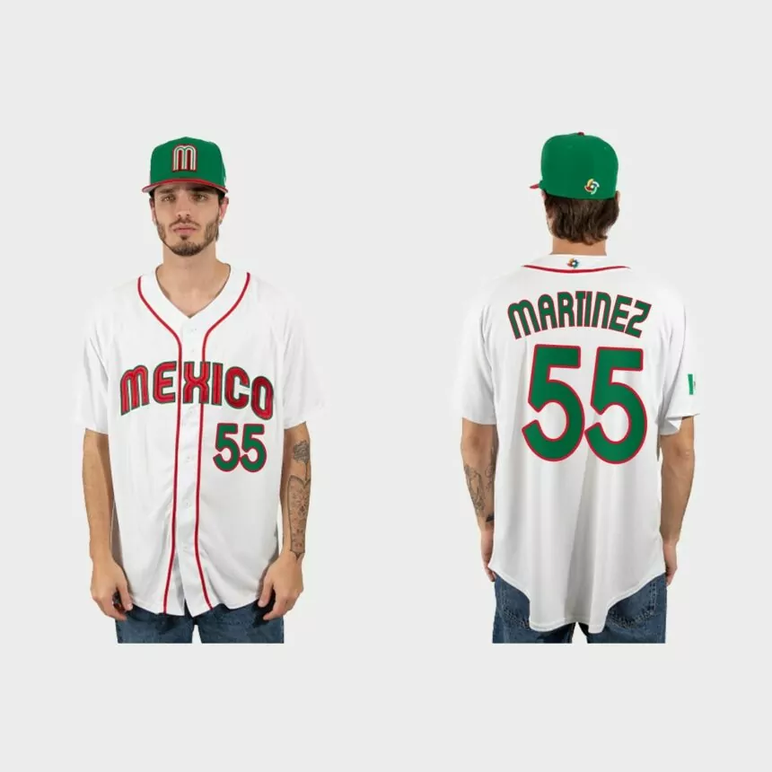 Adrian Martinez Mexico Baseball 2023 World Baseball Classic Jersey – White