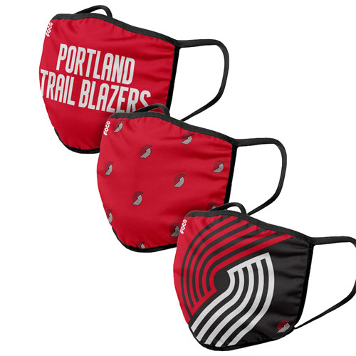 Adult Blazers Face Covering 3-Pack