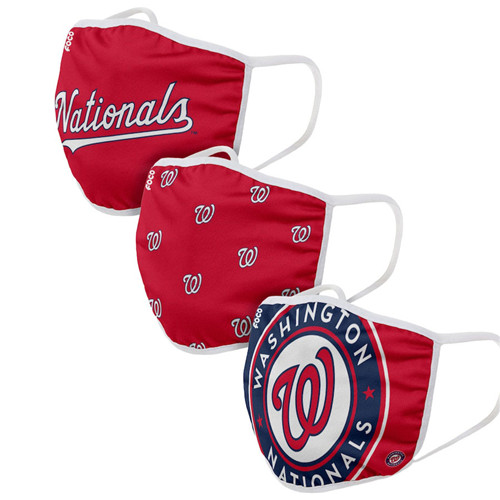 Adult Nationals Face Covering 3-Pack
