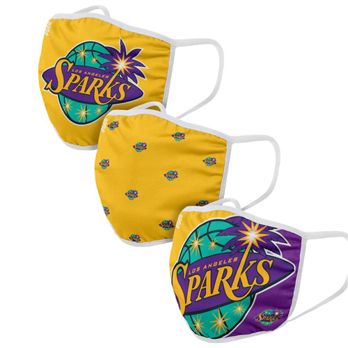 Adult Sparks Face Covering 3-Pack