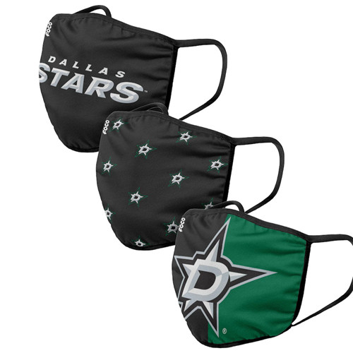 Adult Stars Face Covering 3-Pack