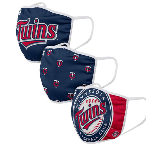 Adult Twins Face Covering 3-Pack