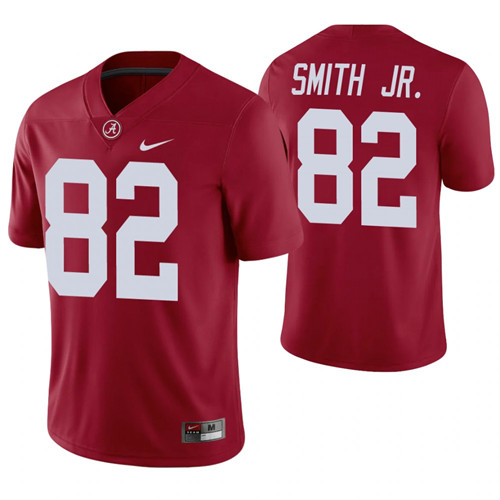 Alabama Crimson Tide 82 Irv Smith Jr. Alumni Player Football Game Jersey Crimson