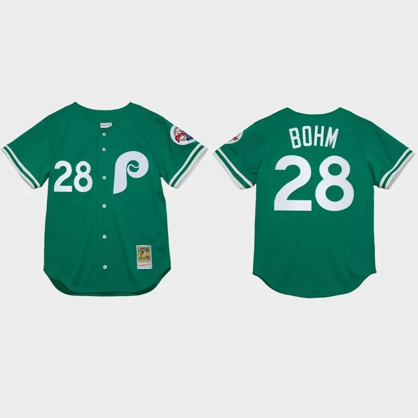 Alec Bohm Philadelphia Phillies St. Patrick’s Day Jersey – Green