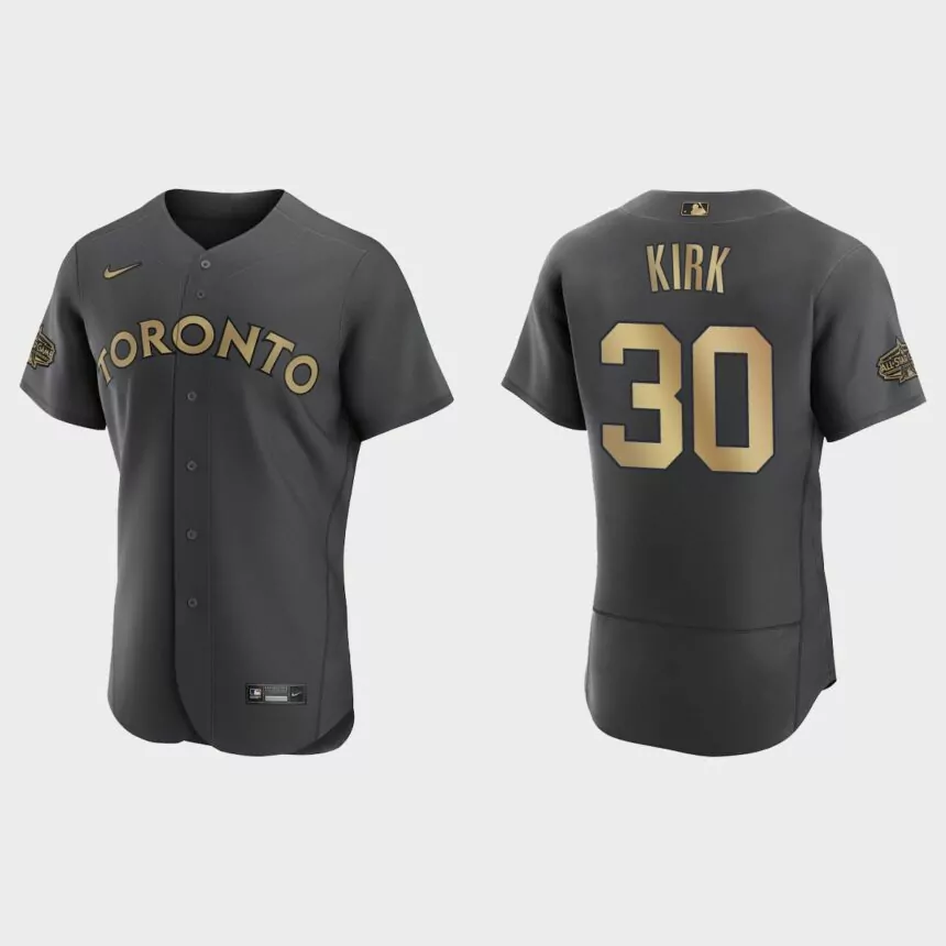 Alejandro Kirk Toronto Blue Jays 2022 MLB All-Star Game Authentic Jersey – Charcoal