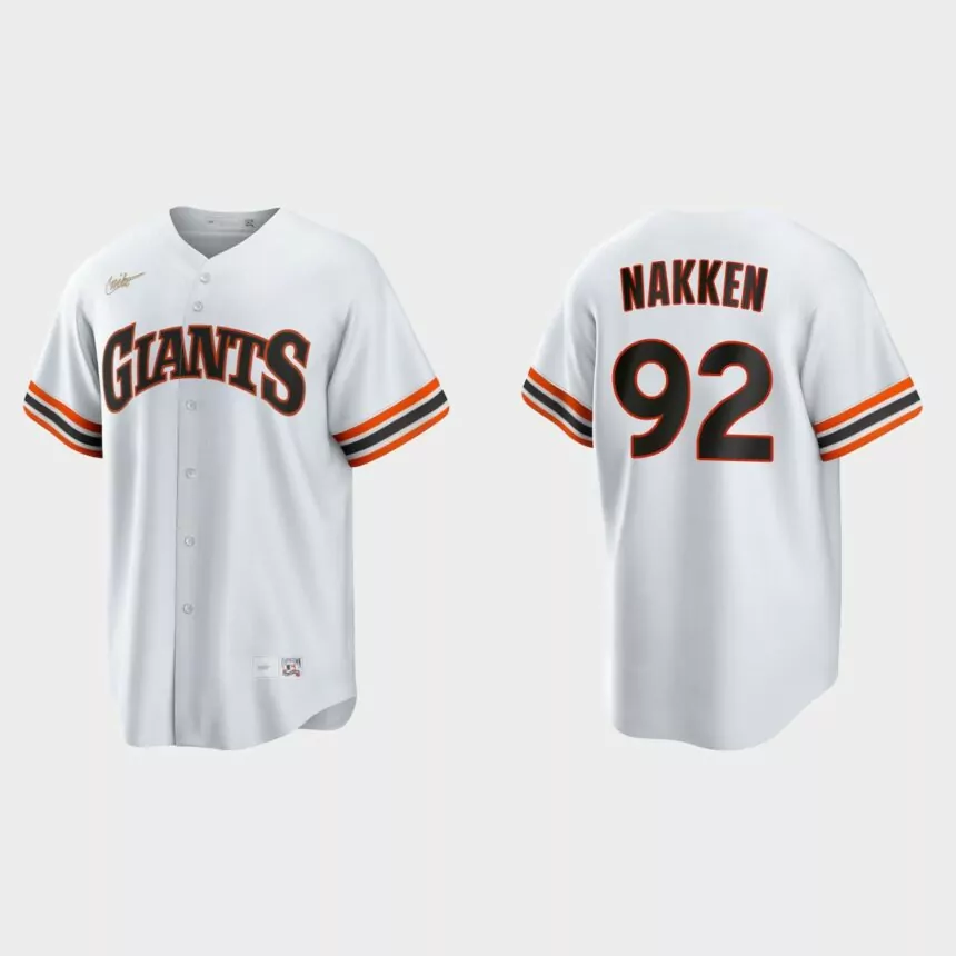 Alyssa Nakken San Francisco Giants Cooperstown Home Jersey – White