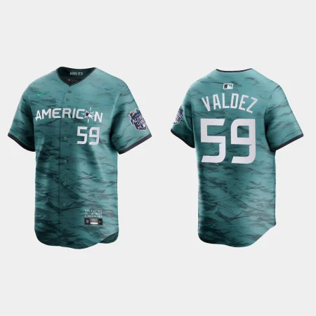 American League Framber Valdez 2023 MLB All-Star Game Limited Jersey – Teal