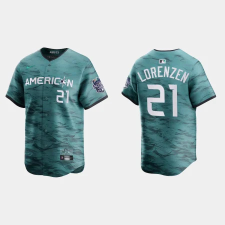 American League Michael Lorenzen 2023 MLB All-Star Game Limited Jersey – Teal