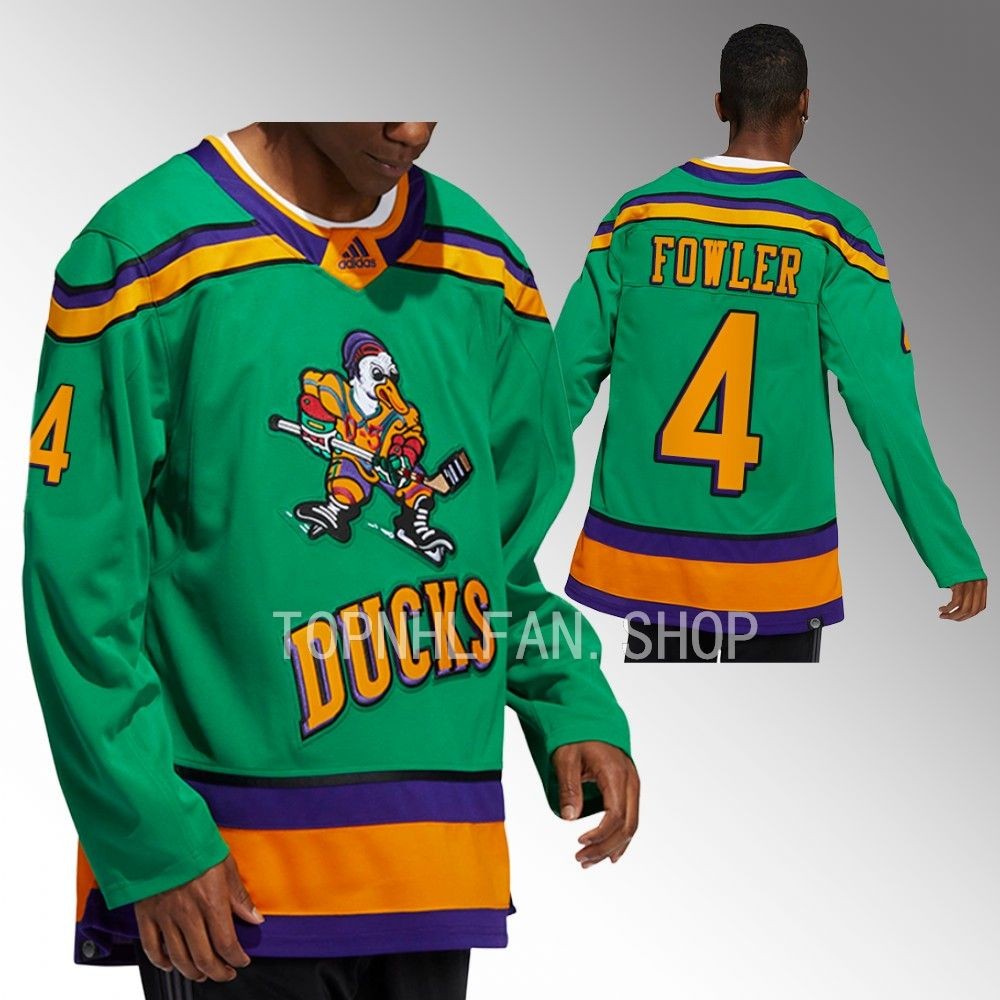 Anaheim Ducks Cam Fowler Mighty Ducks Green Authentic Jersey