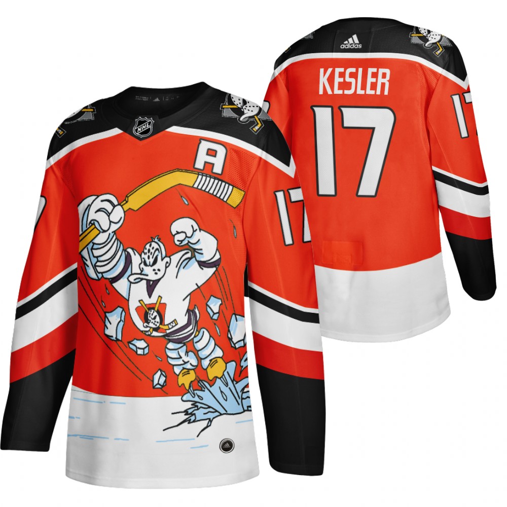 Anaheim Ducks Ryan Kesler Orange 2020-21 Reverse Retro Third Authentic Jersey
