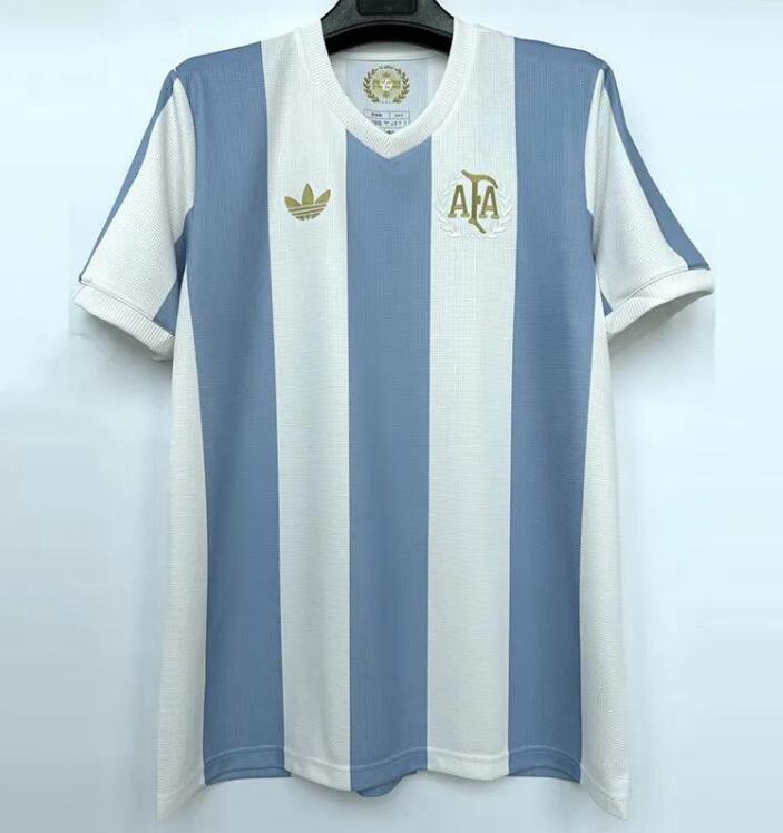 Argentina Jersey Anniversary 2024 Soccer