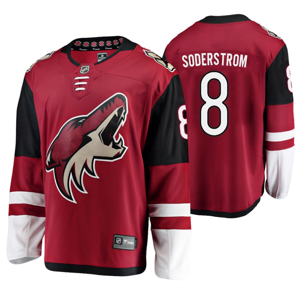 Arizona Coyotes Victor Soderstrom Men's Home Breakaway Player Jersey