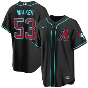 Arizona Diamondbacks 2024 Cool Base  baseball Jersey – All Stitched Black Alternate #53 Christian Walker