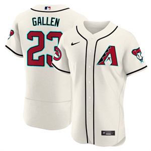 Arizona Diamondbacks 2024 Flex Base baseball  Jersey – All Stitched  White #23 Zac Gallen
