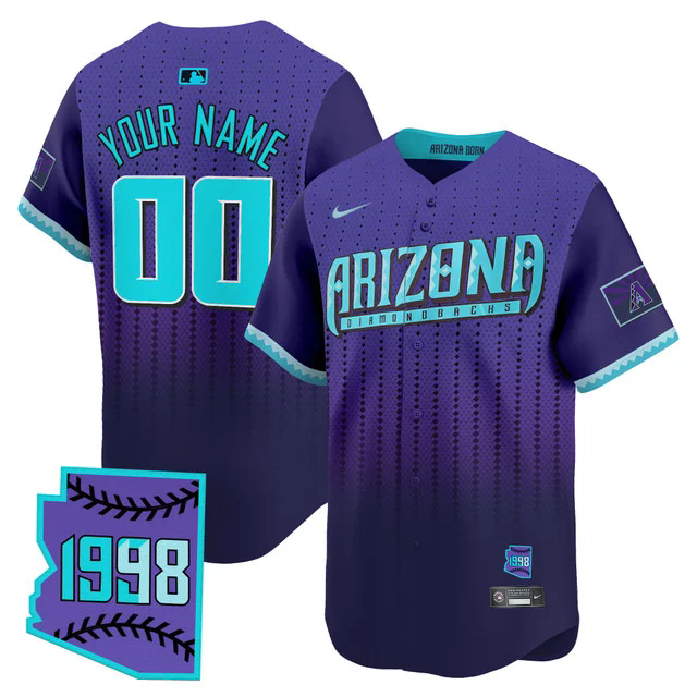 Arizona Diamondbacks 2025 City Connect Vapor Premier Limited Custom Jersey.webp