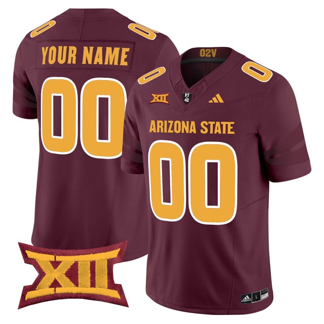Arizona State Sun Devils 2025 Vapor Limited Custom Jersey MAROON