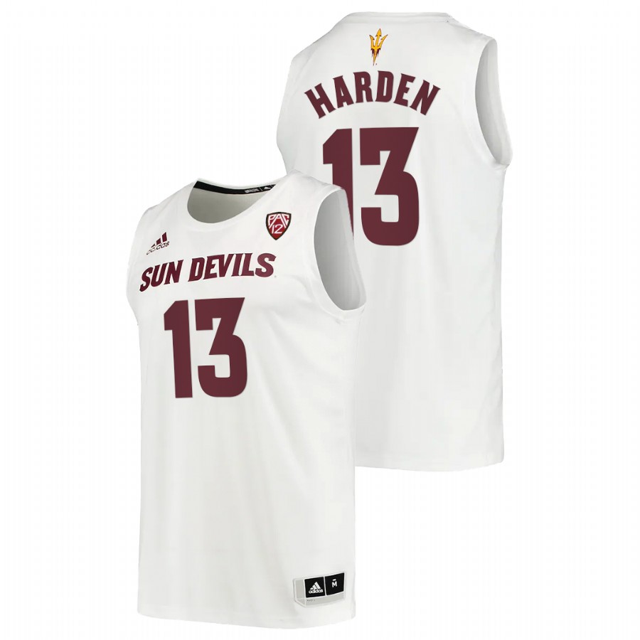 Arizona State Sun Devils James Harden College Basketball White Alumni Jersey Men