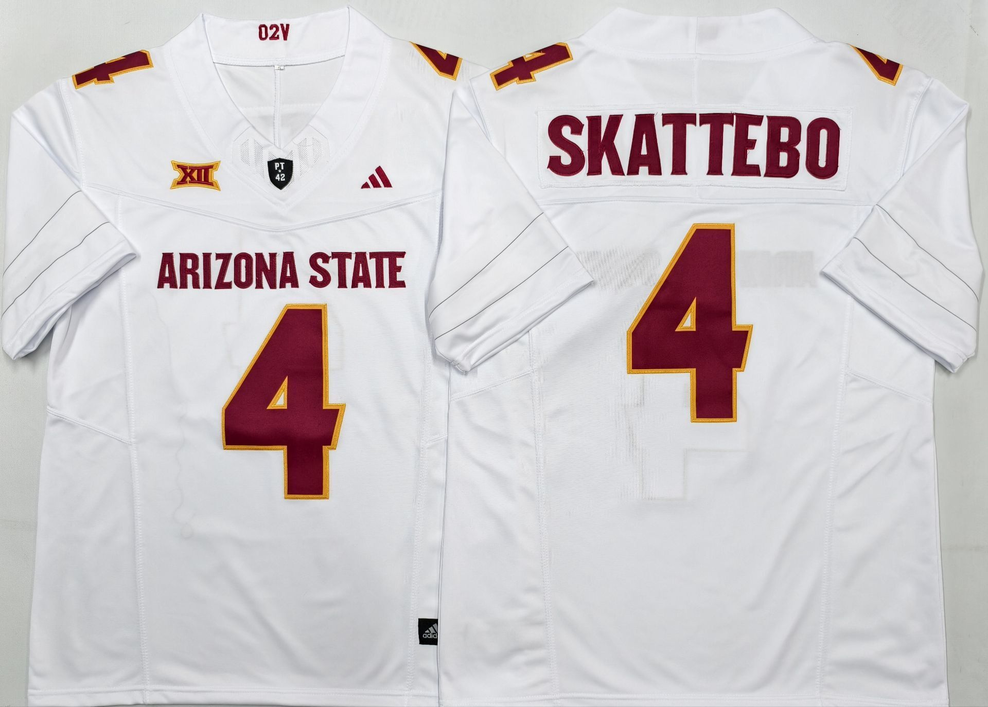 Arizona Sun Devils White #4 SKATTEBO