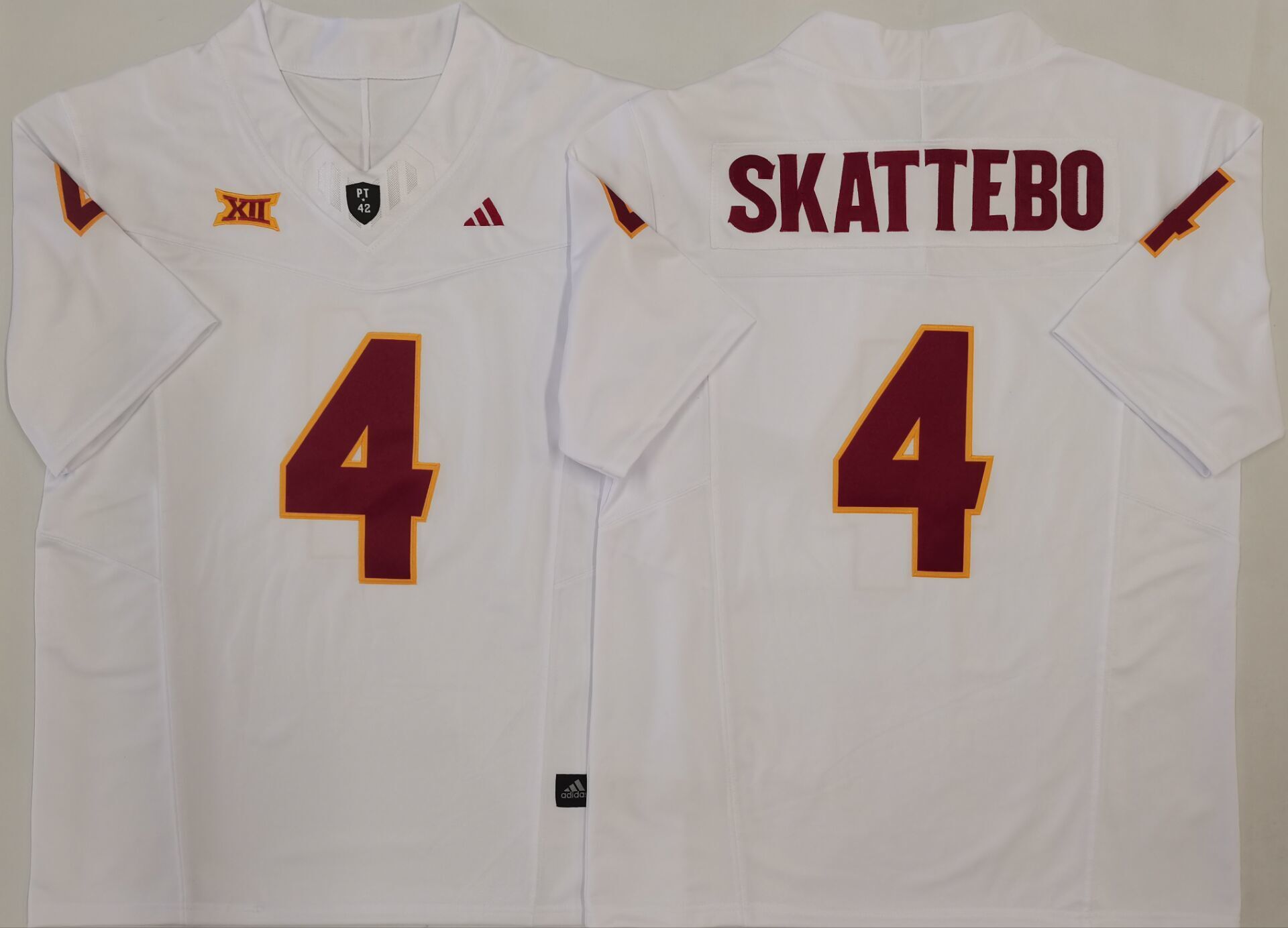 Arizona Sun Devils White1 #4 SKATTEBO